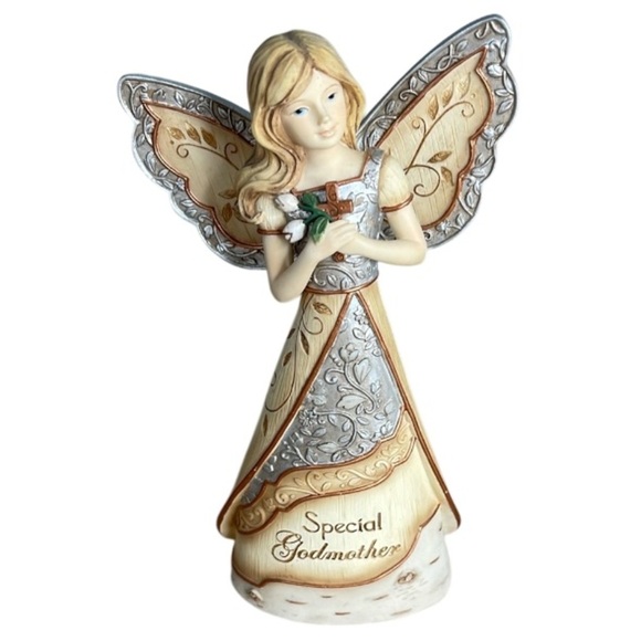Elements 2009 Special Godmother Angel Figurine Pavillion Gift Co Handcrafted - Picture 1 of 10